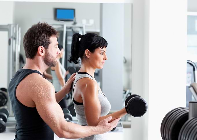 Fitness gym workout