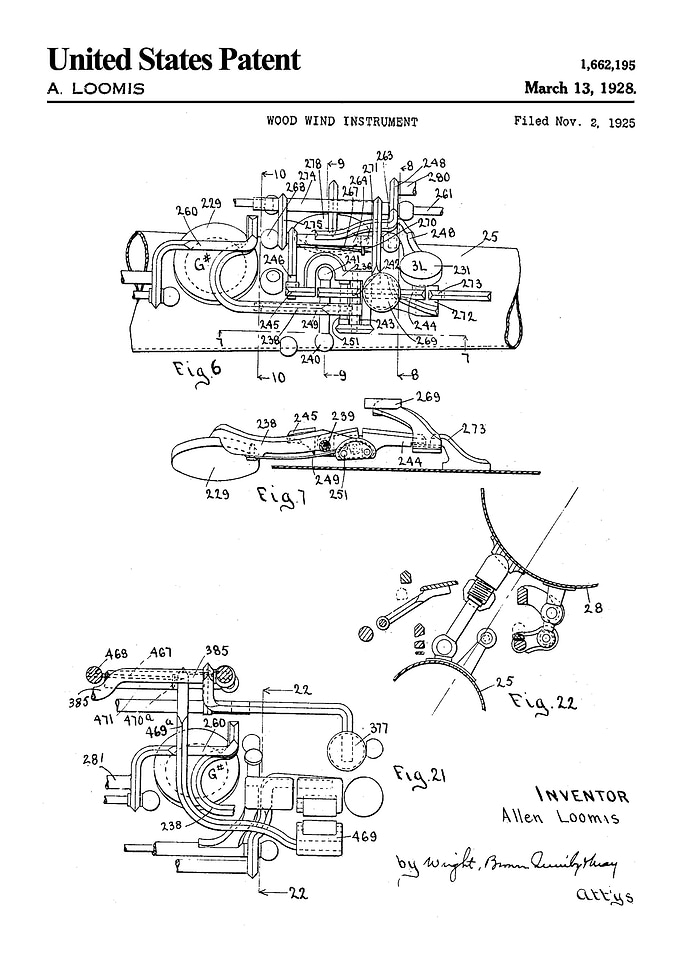 1928 woodwind instruments