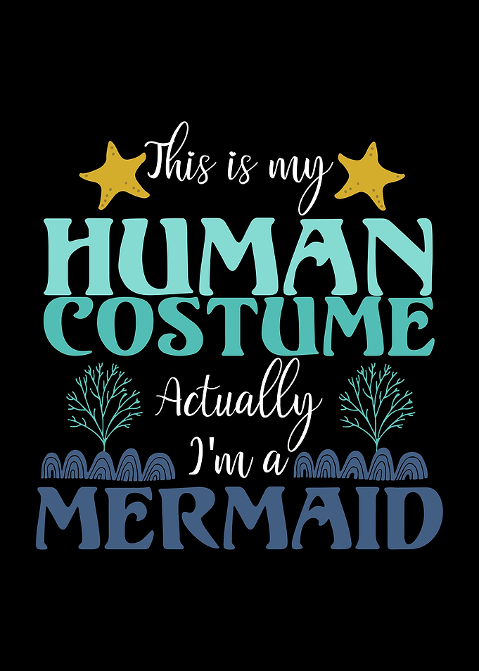 Mermaid Human Costume