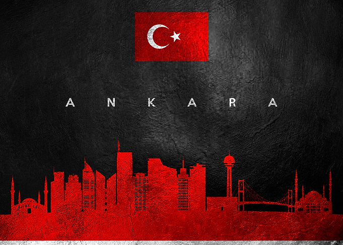 Ankara Turkey Skyline