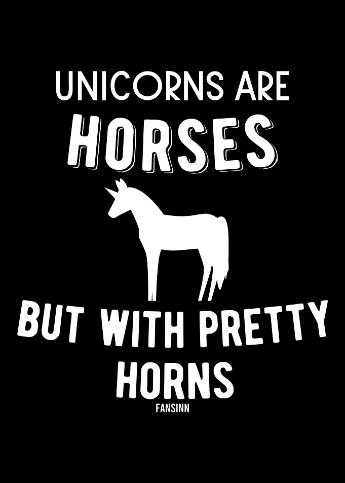 Unicorn horse mythical cre
