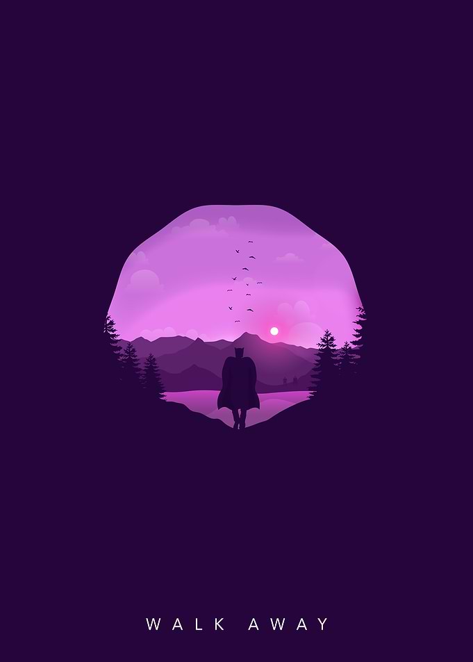 Walk Away Landscape
