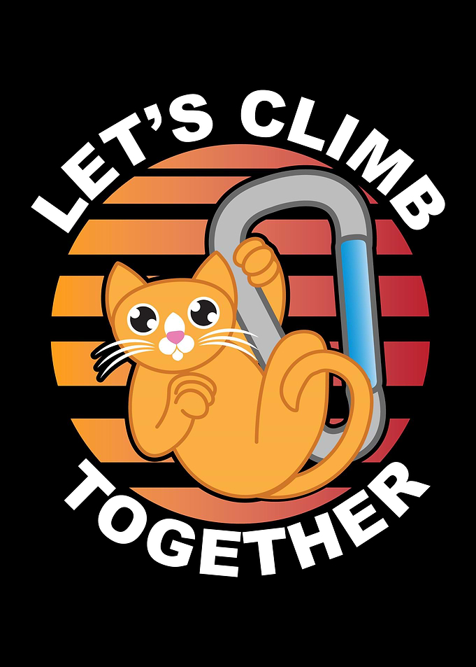 Cat Climbing Bouldering