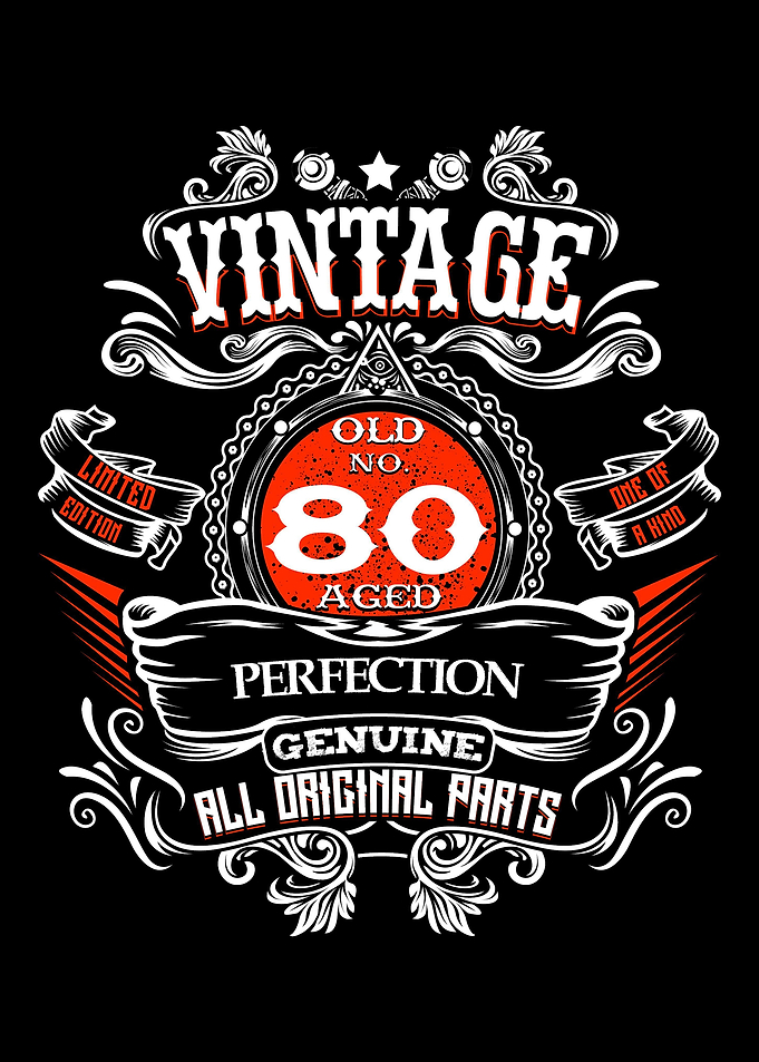 Vintage 80th Birthday 1940