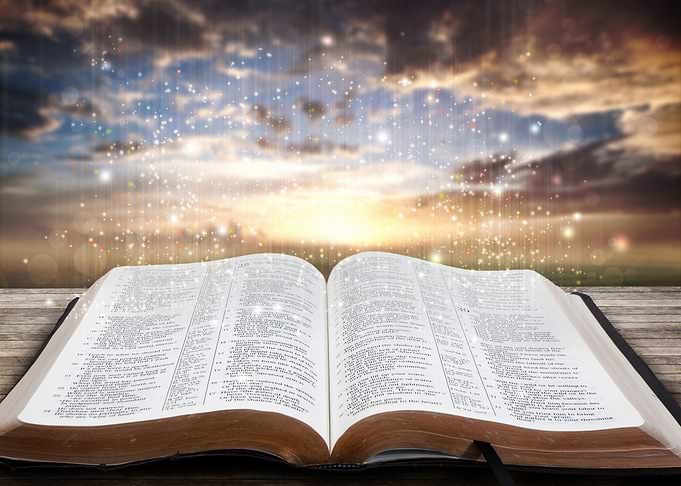 Floating Bible Field God C