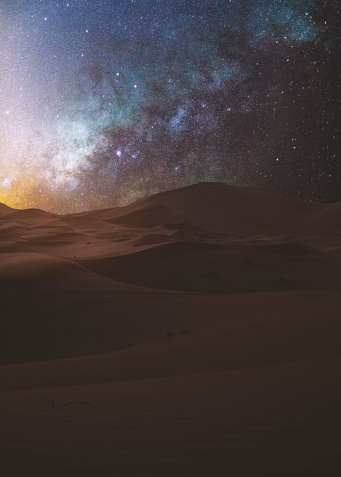 bright starry sky