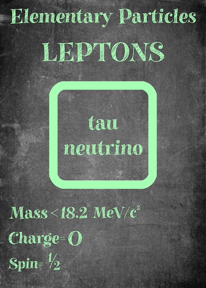Tau Neutrino Particle
