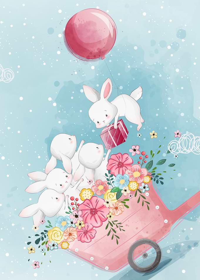 Cute bunnies