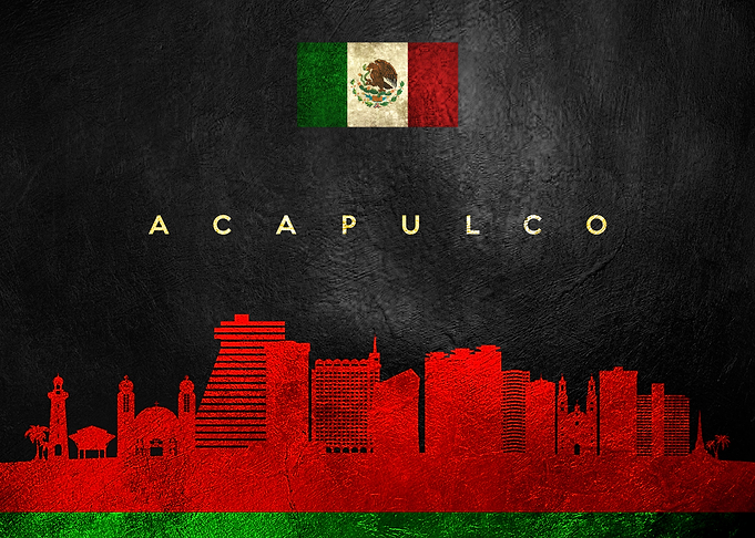 Acapulco Mexico Skyline