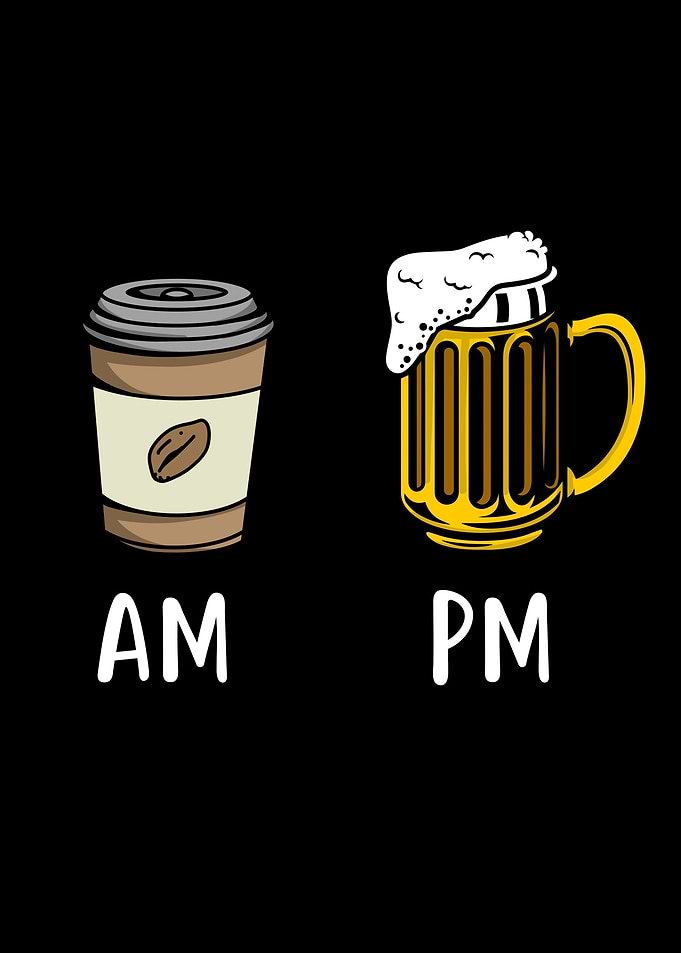 AM PM Beer