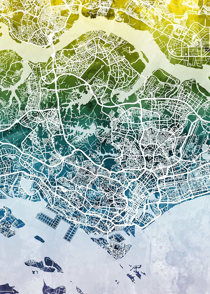 Singapore City Map