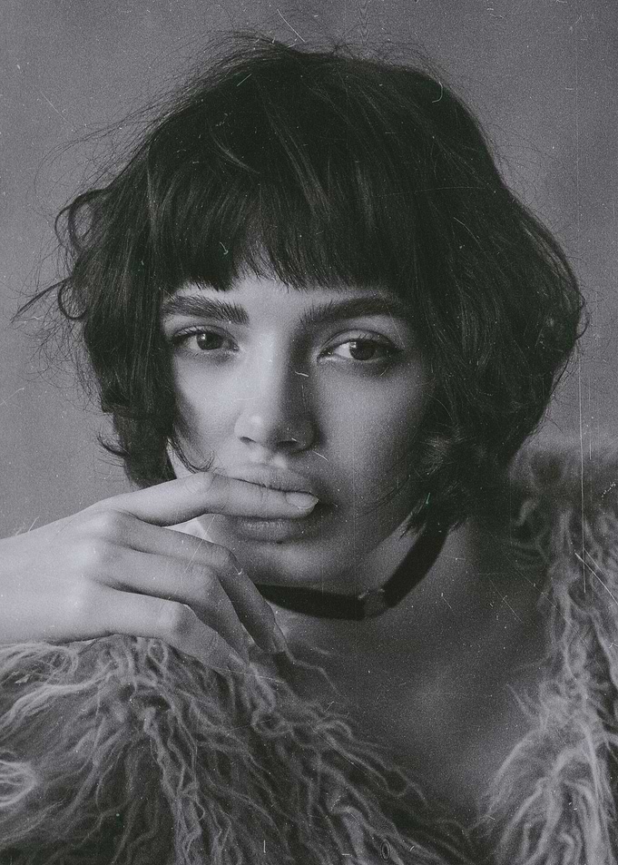 Girl fashion portrait