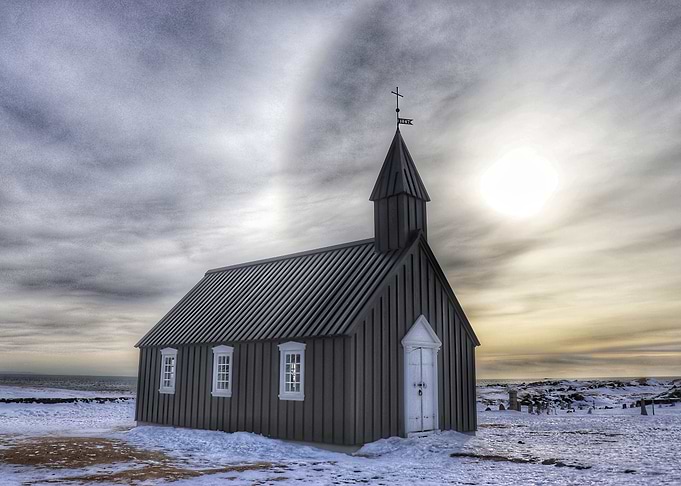 The Black Church of Budir
