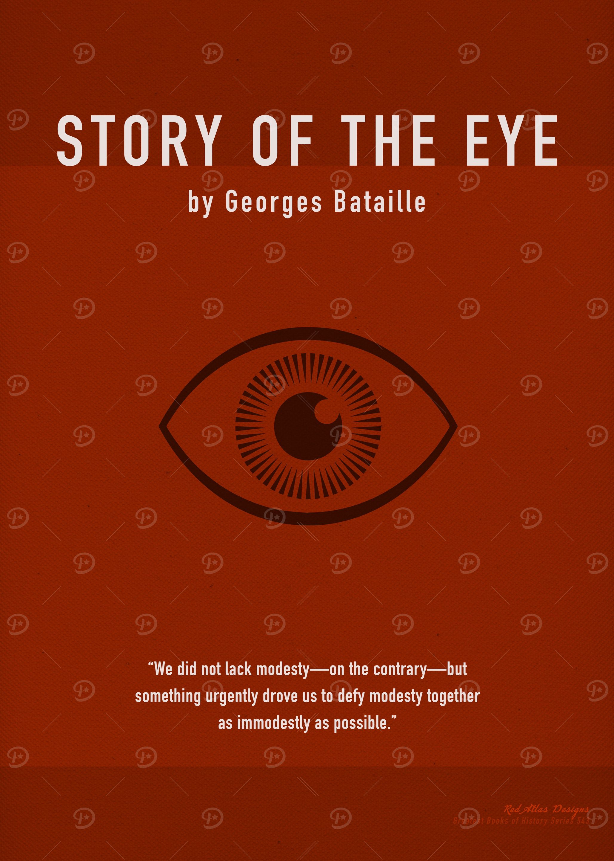 Story Of The Eye Book Art