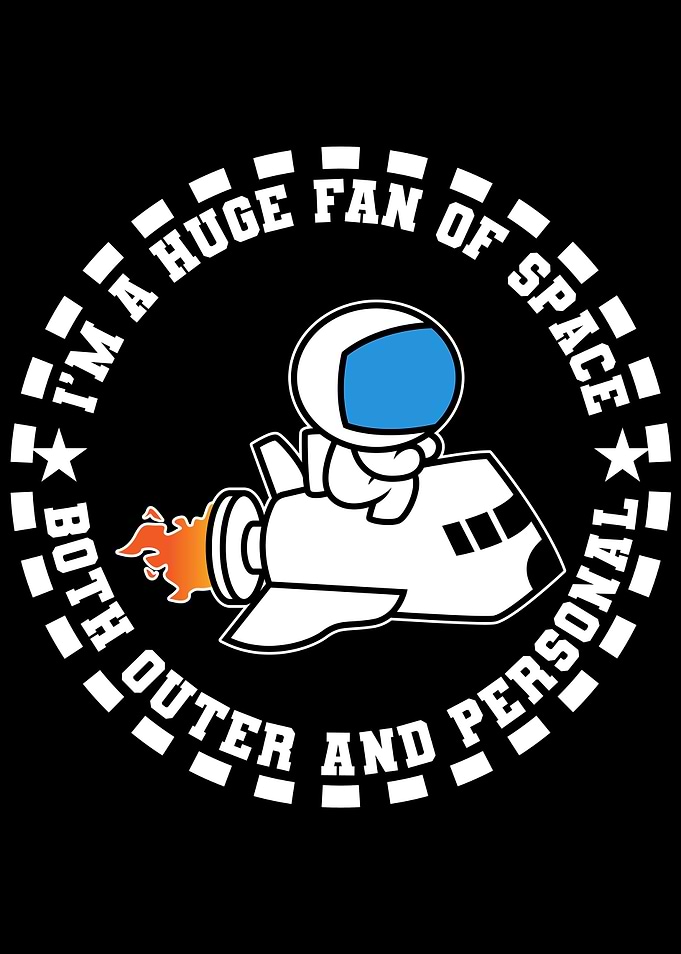 Astronaut Fan Of Space