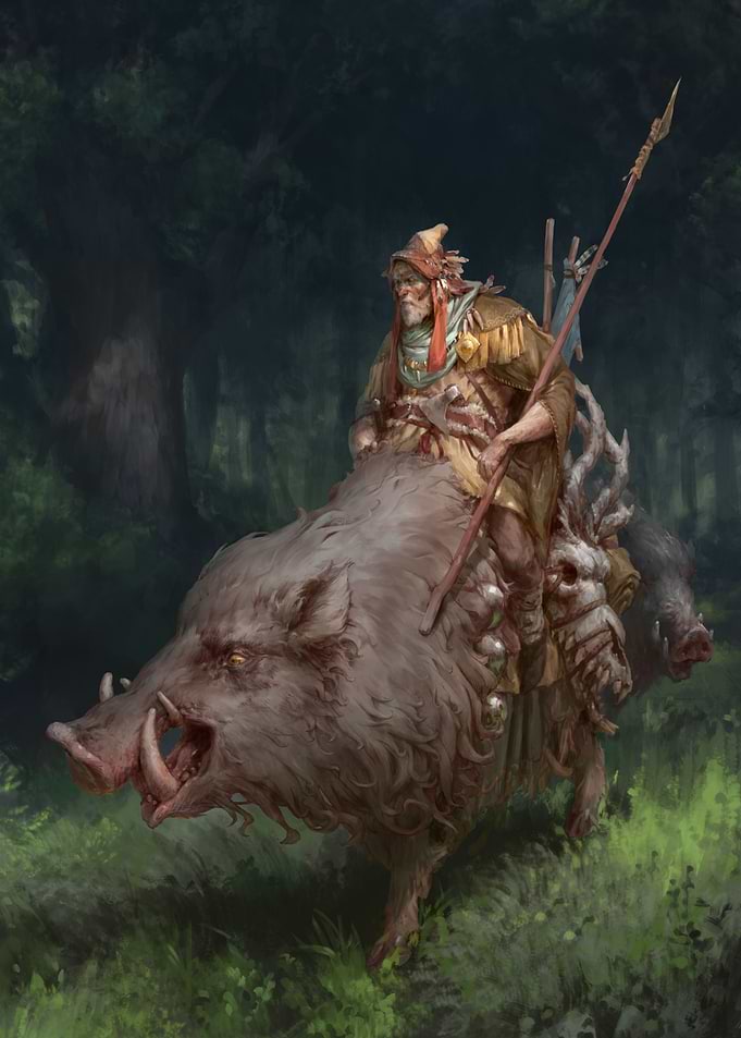 Boar rider