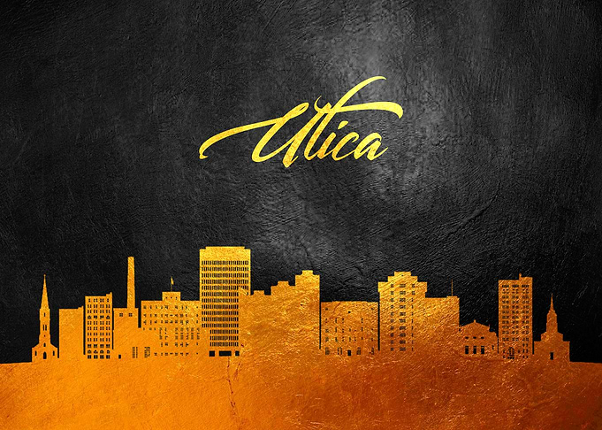 Utica New York Skyline