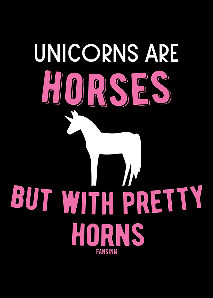 Unicorn horse mythical cre
