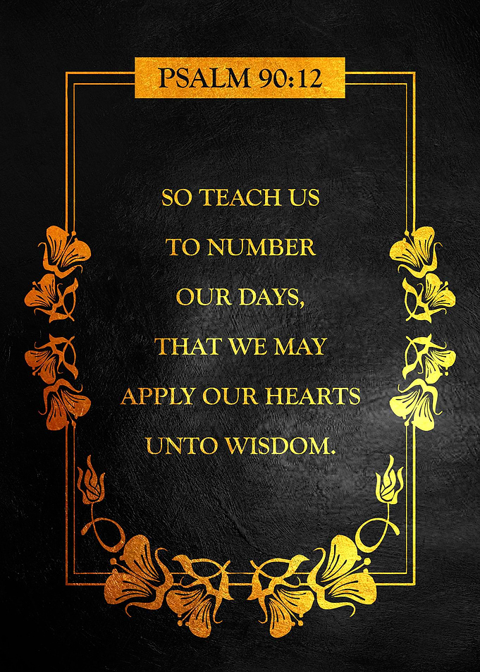 Psalm 90 12
