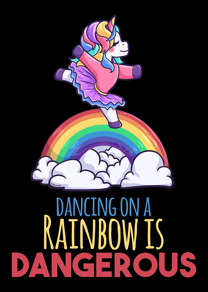 Dancing Unicorn Ballerina