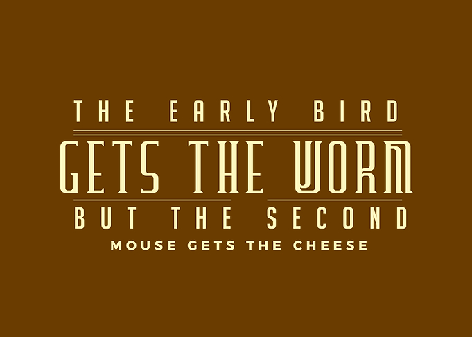 mouse gets the cheese