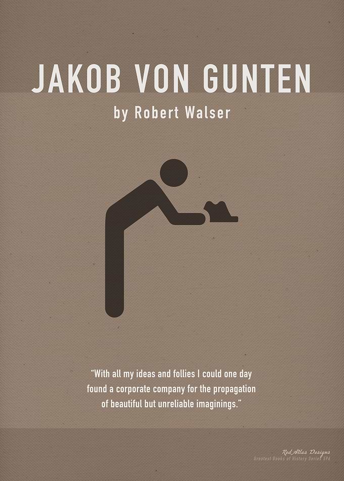 Jakob Von Gunten Book Art