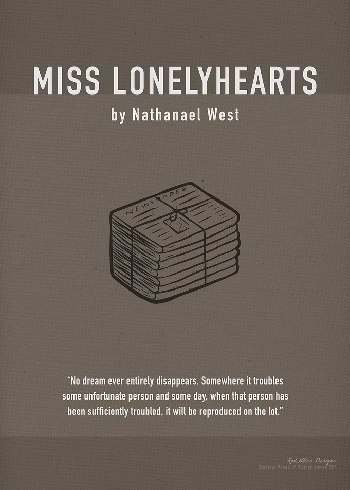 Miss Lonelyhearts Book Art