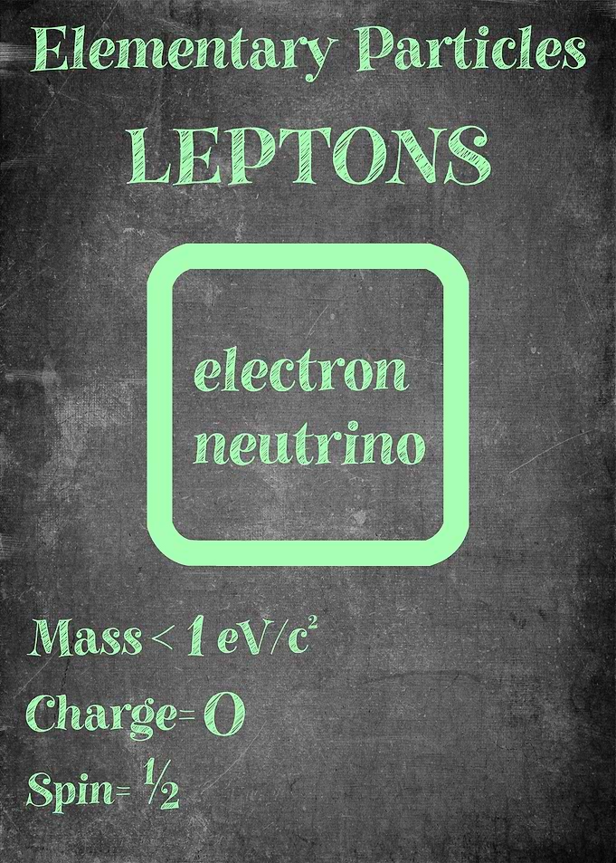 Electron Neutrino Particle