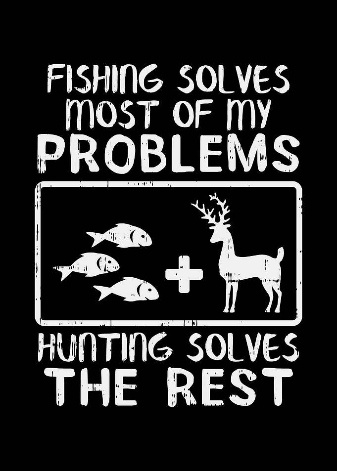 Fishing Hunting Dad Gift