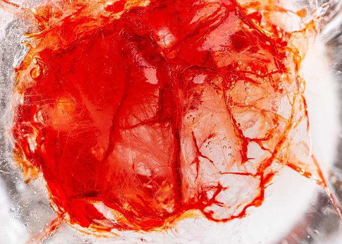 Image of bloodcolored