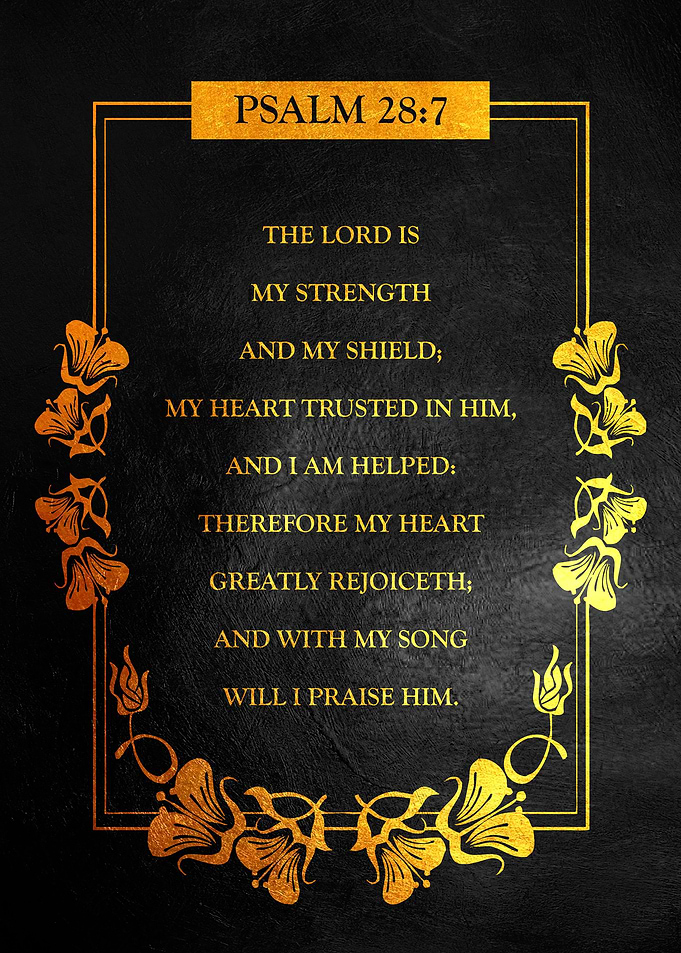 Psalm 28 7