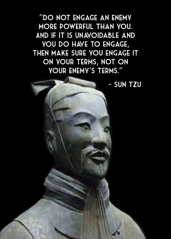 SUN TZU Powerful Enemy