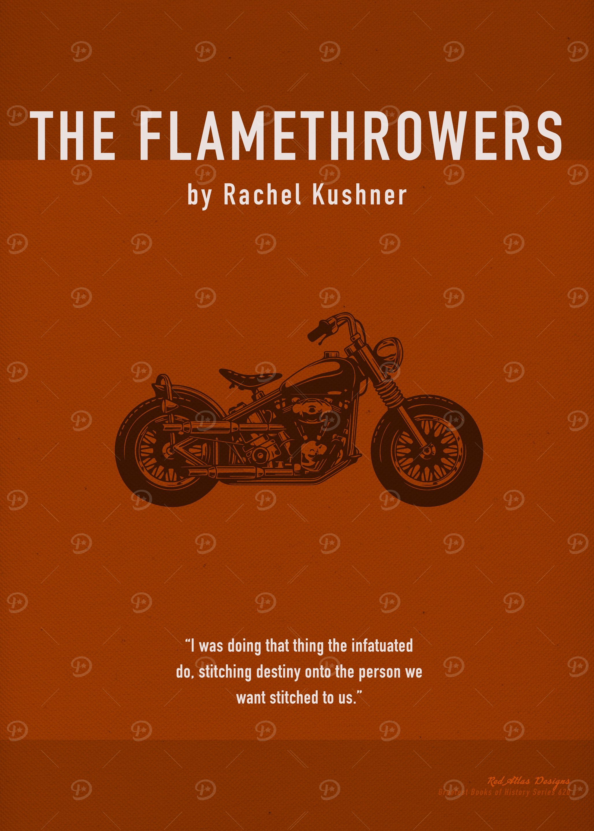 The Flamethrowers Book Art
