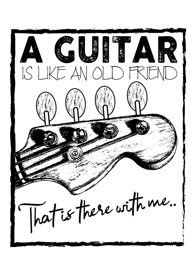Guitar is a friend