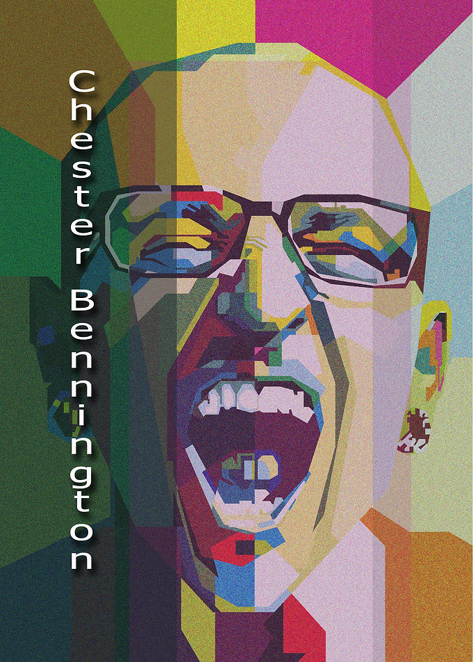 Singer Rock Band Pop Art
