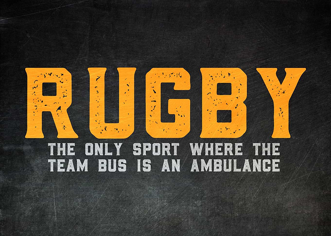 Rugby Funny Quote