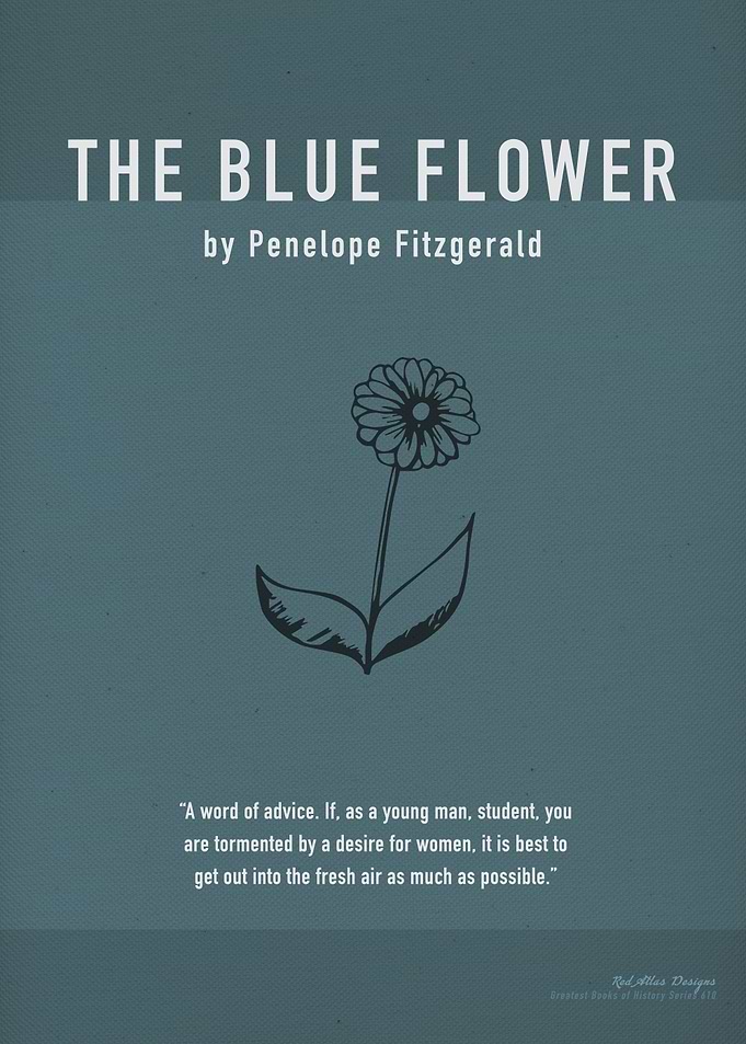 The Blue Flower Book Art