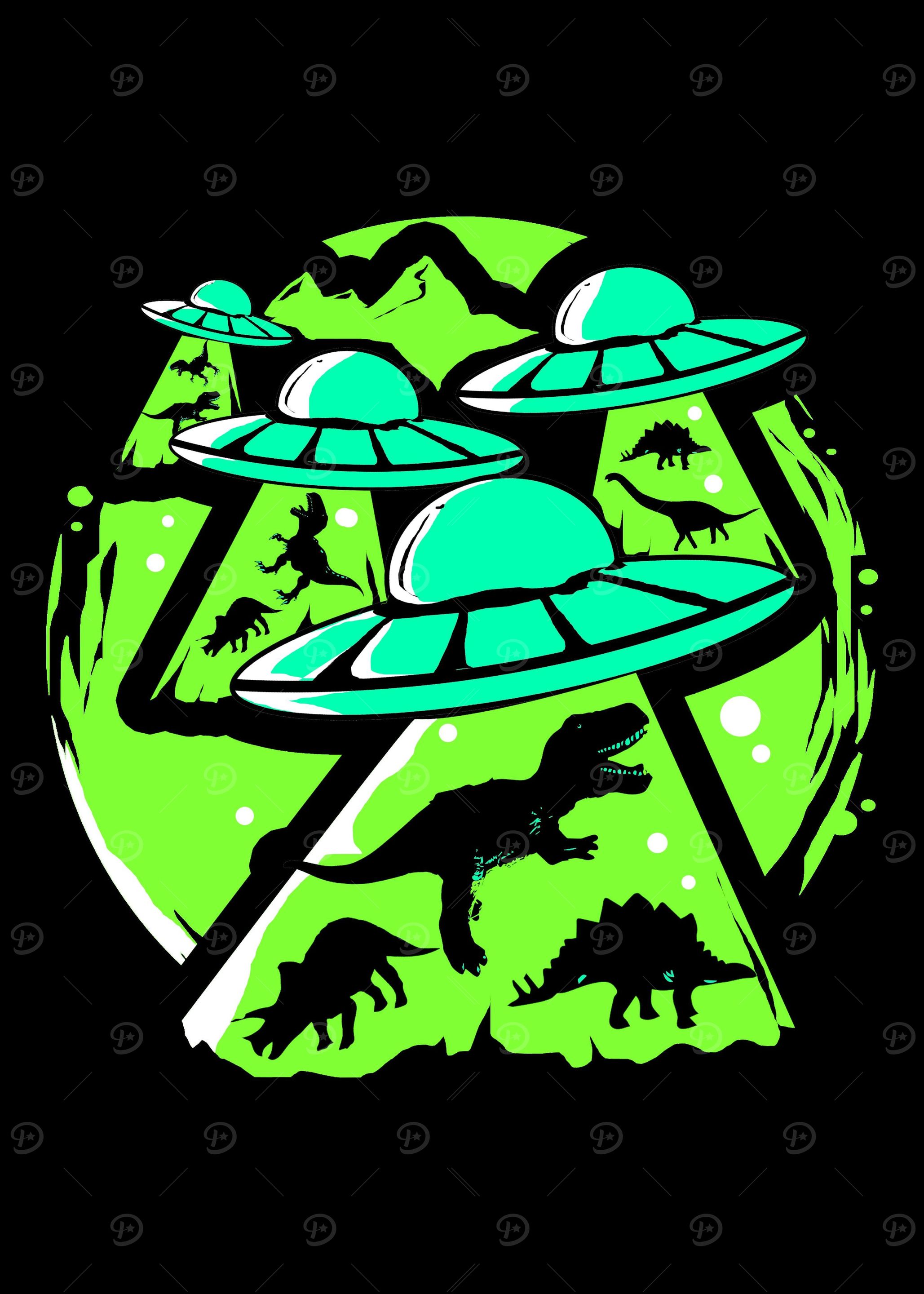 Green Alien Abduction