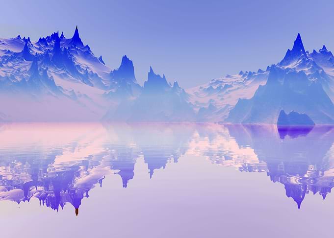Snowy mountains
