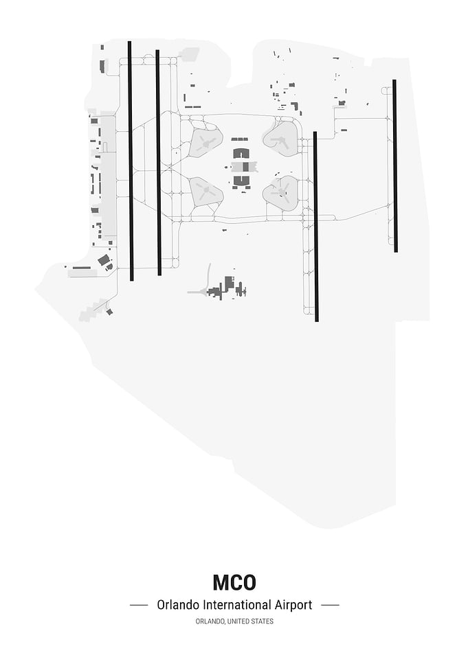 Orlando Airport Map