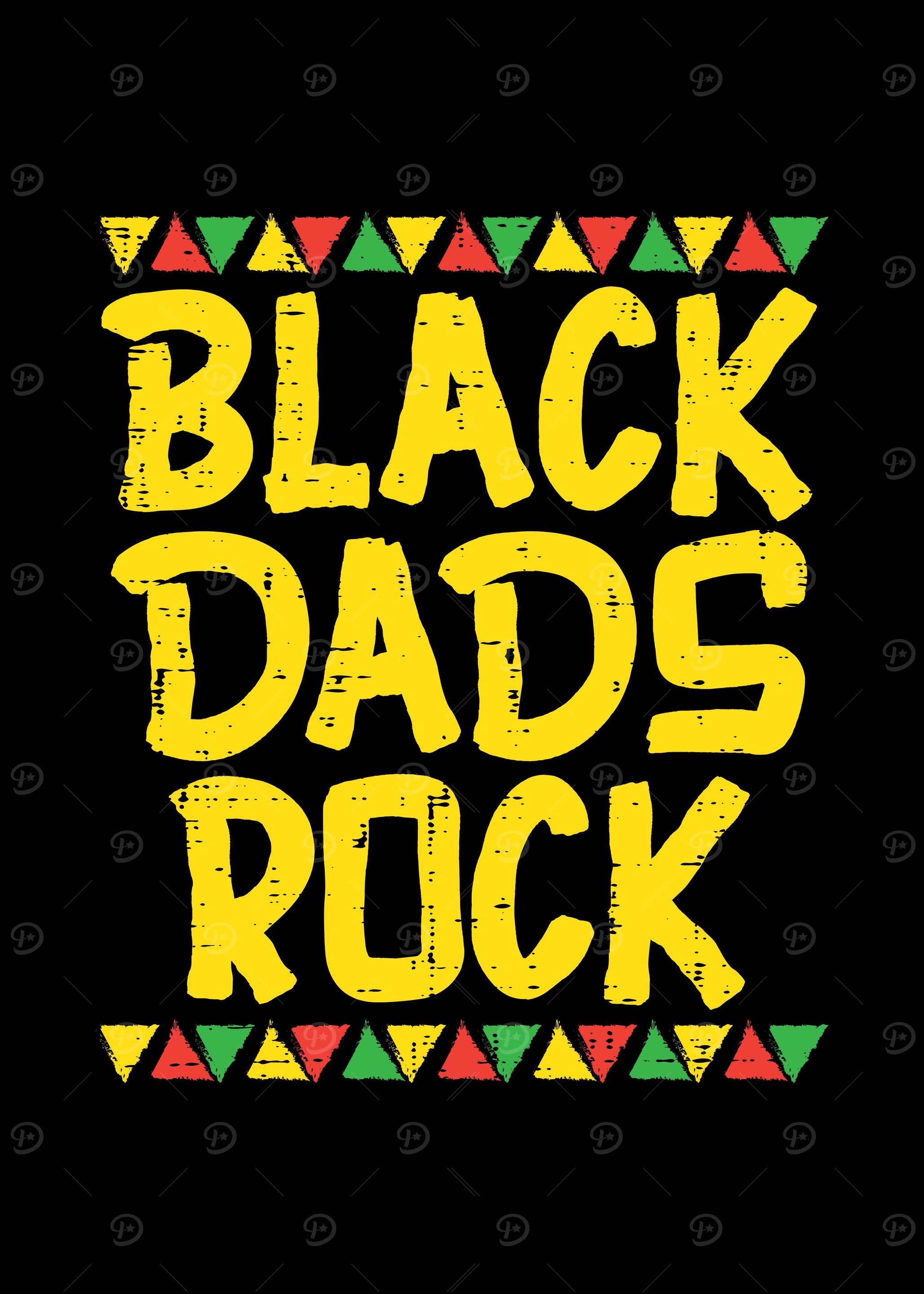 Black Dads Rock Kente