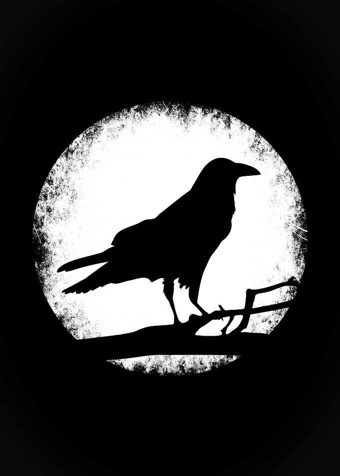 Celtic Black Crow Raven