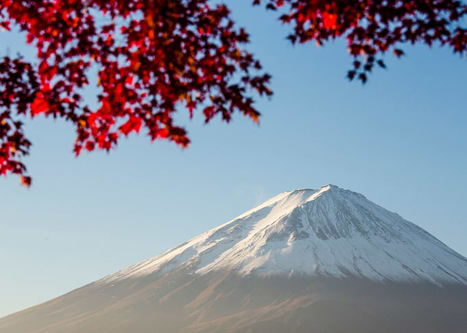 Asia Asian Autumn Beautifu