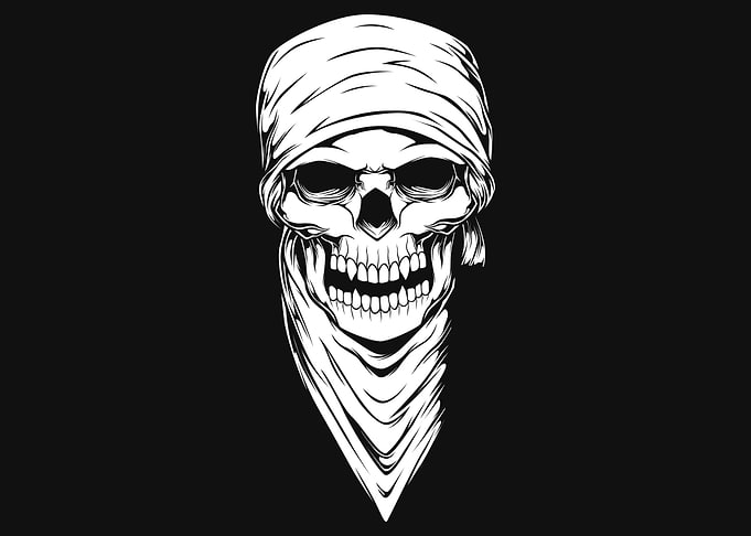 White skull