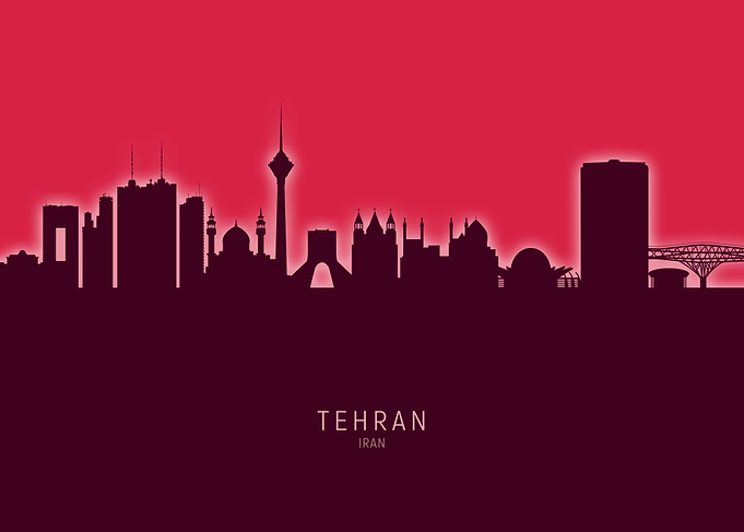 Tehran Skyline Iran