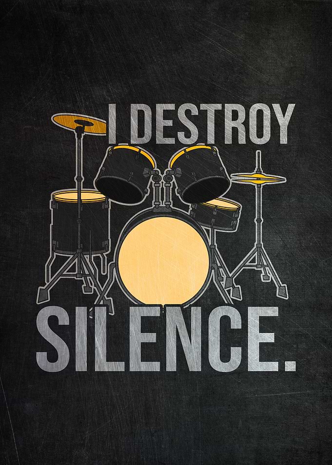 Drummer I Destroy Silence