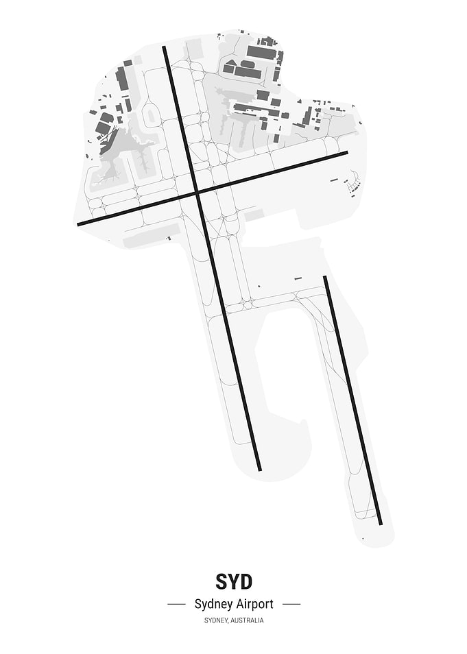 Sydney Airport Map