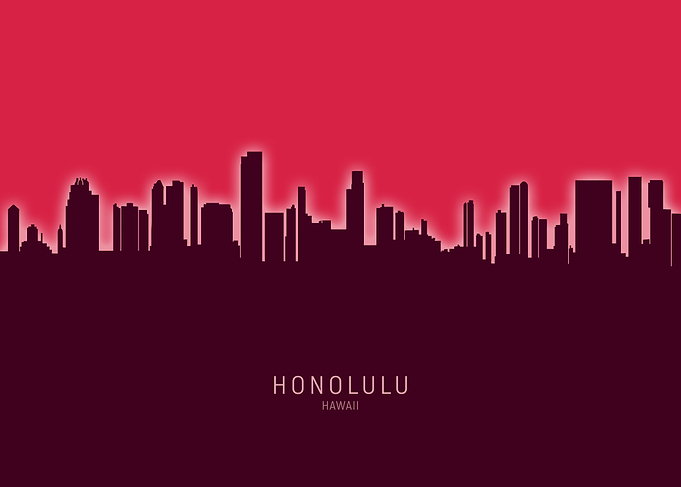 Honolulu Skyline Hawaii