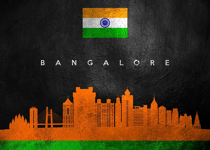 Bangalore India Skyline