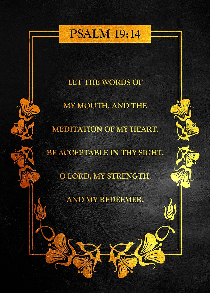 Psalm 19 14